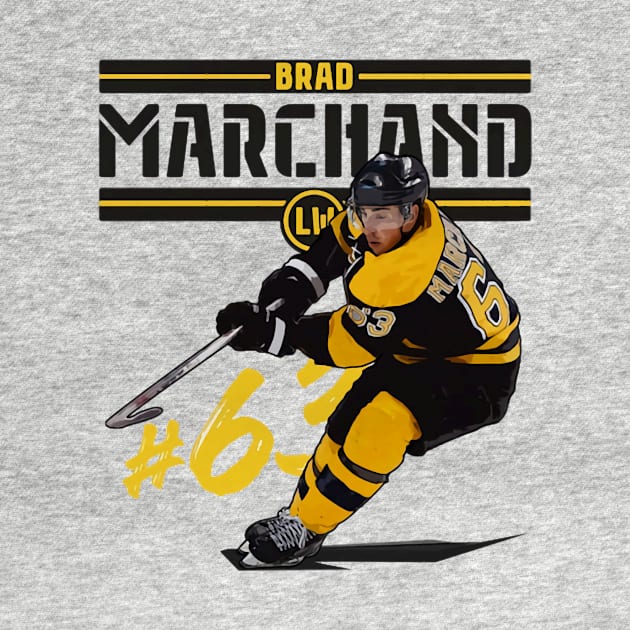 Brad Marchand Boston Play by Erianna Bee